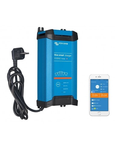 Cargador de batería Victron Blue Smart IP22 12V/20A (1 Salida) - Energiasolarweb.es