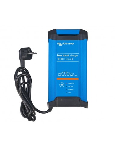 Cargador de batería Victron Blue Smart IP22 12V/20A (3 Salida) - Energiasolarweb.es