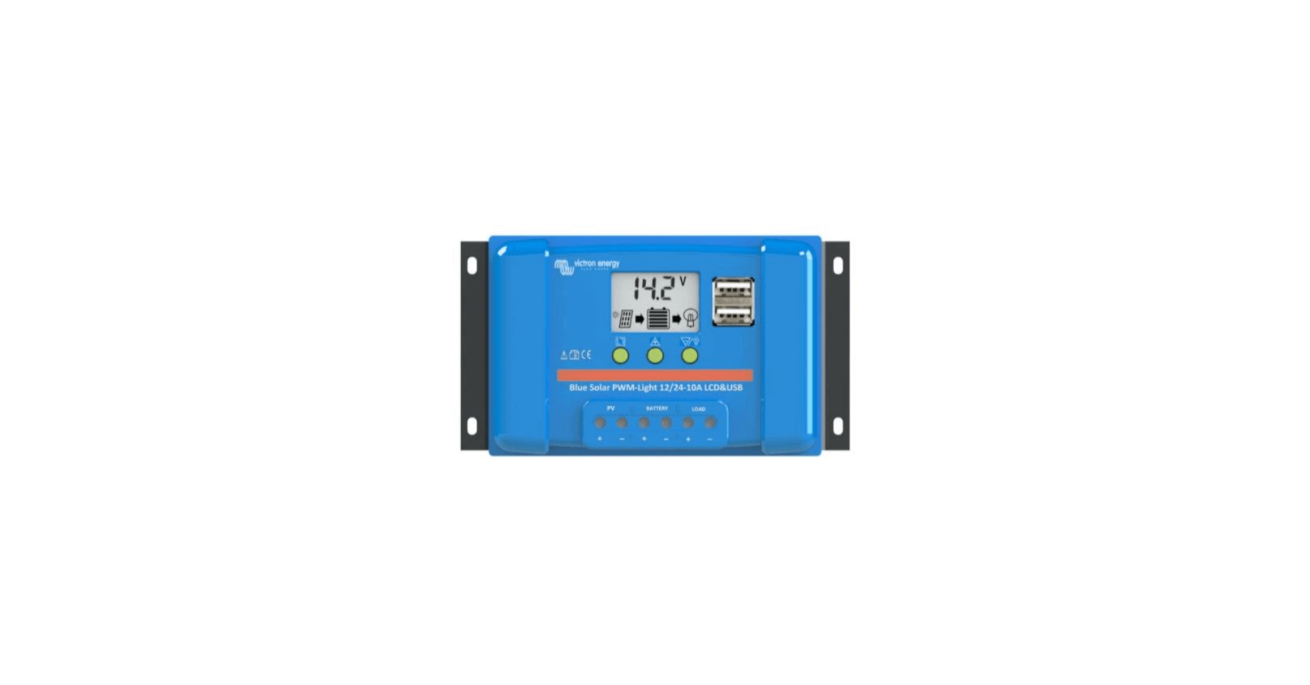 Regulador de Carga Victron BlueSolar PWM-LCD&USB 12/24V-5A