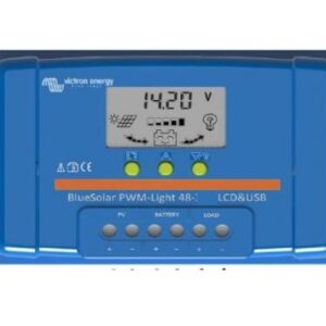 Regulador de Carga Victron BlueSolar PWM-LCD&USB 48V-20A