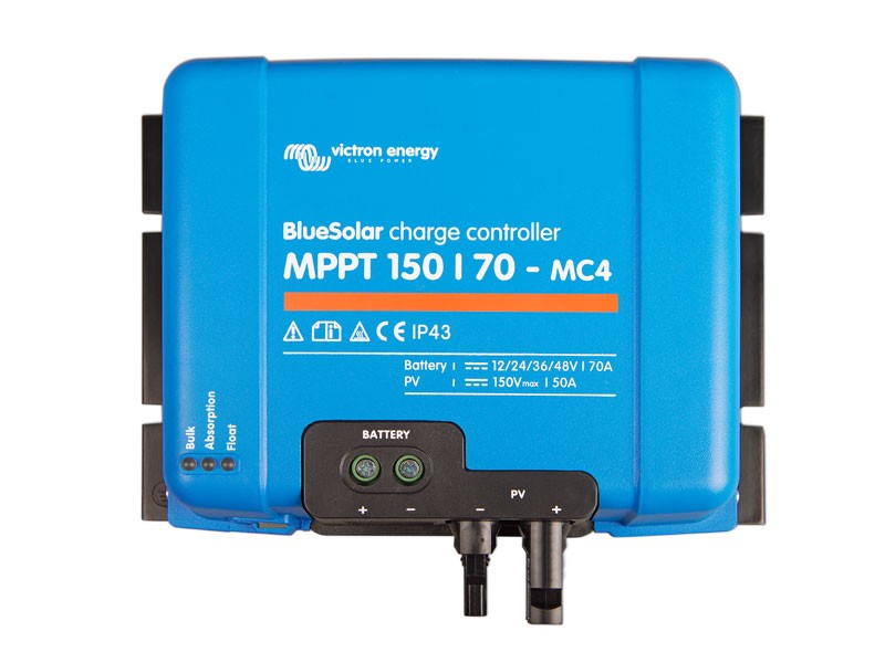Regulador de Carga Victron BlueSolar MPPT 150V/70A-MC4
