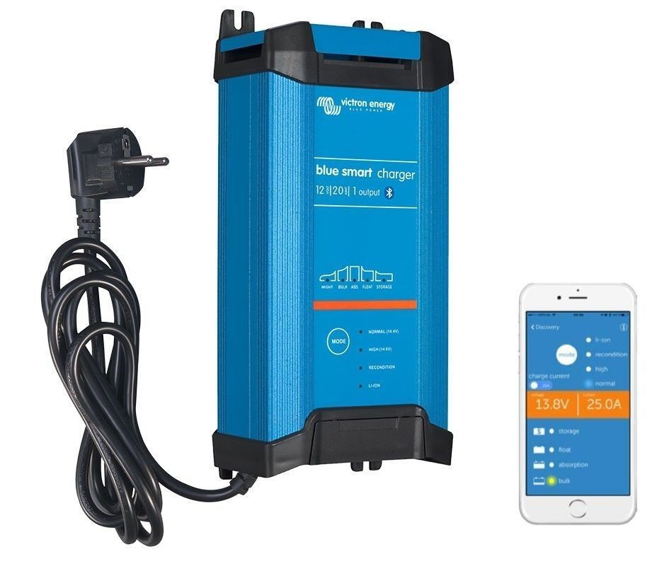 Cargador de batería Victron Blue Smart IP22 12V/20A (1 Salida)