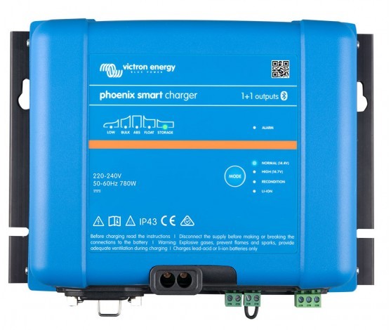 Cargador de batería Victron Phoenix Smart IP43 24V/25A (1+1)