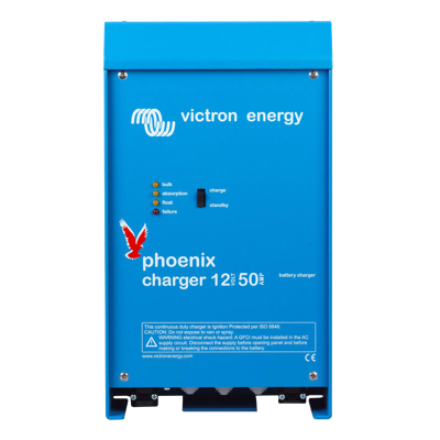 Cargador de batería Victron Phoenix 12V/50A (2+1) 120-240V