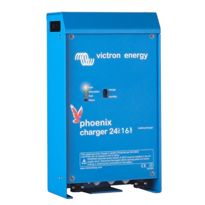 Cargador de batería Victron Phoenix 24V/16A (2+1) 120-240V