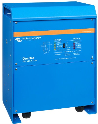 Inversor Cargador Victron Quattro 24V/5000VA/120A -100/100