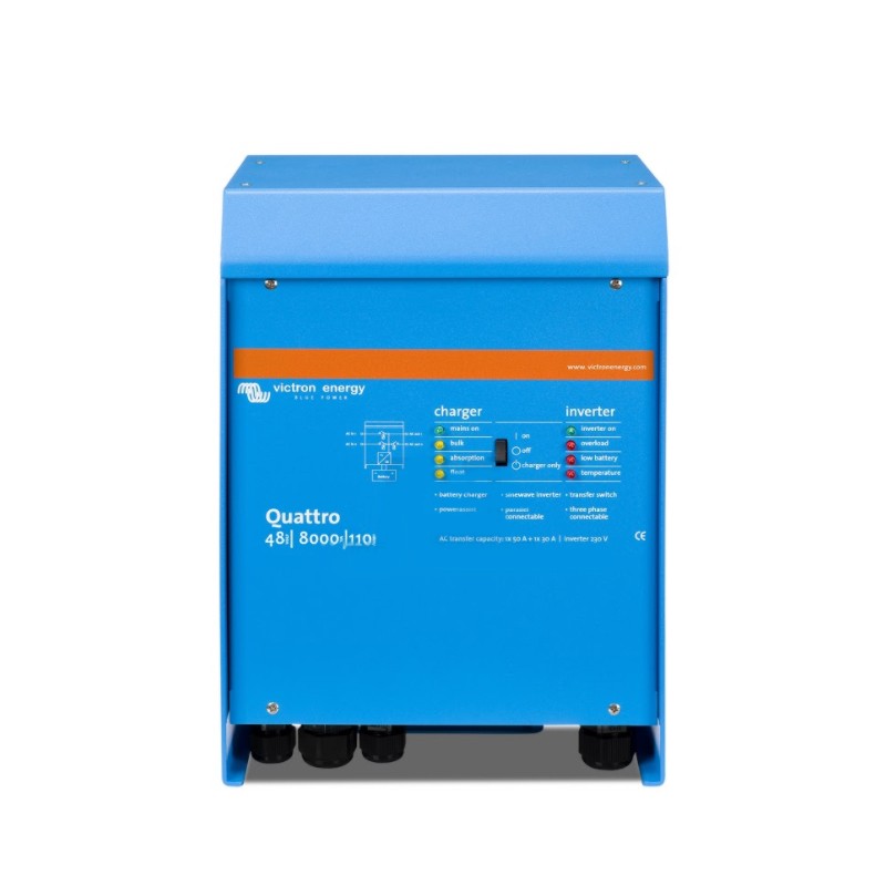Inversor Cargador Victron Quattro 48V/8000VA/110A -100/100