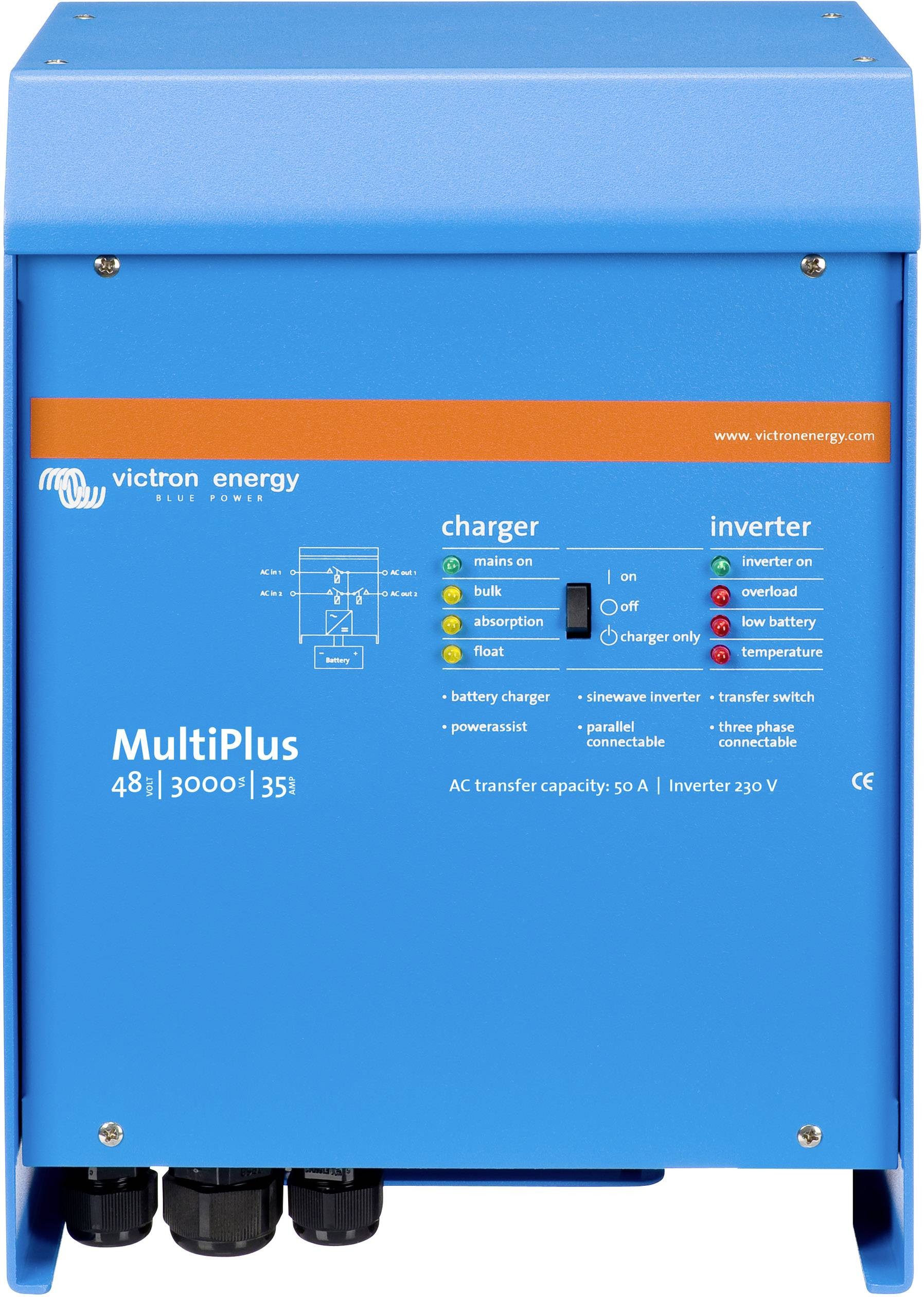 Inversor Cargador Victron MultiPlus 48V/3000VA/35A -16