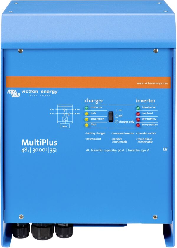 Inversor Cargador Victron MultiPlus 48V/3000VA/35A -50