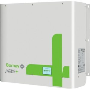 Regulador MPPT para aerogenerador Bornay WIND 13+ y baterías de 12, 24 o 48Vcc. Incluye resistencia de frenado