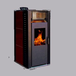 Estufa de pellet de ENERVILL mod. Volcano (16 kw/M) Canalizable
