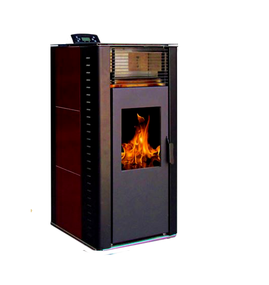 Estufa de pellet de ENERVILL mod. Volcano (16 kw/M) Canalizable