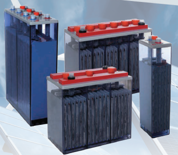 baterías OPzS Powervolt recipiente transparente