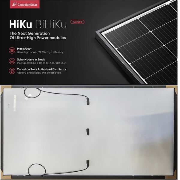 Panel Canadian Solar 455W