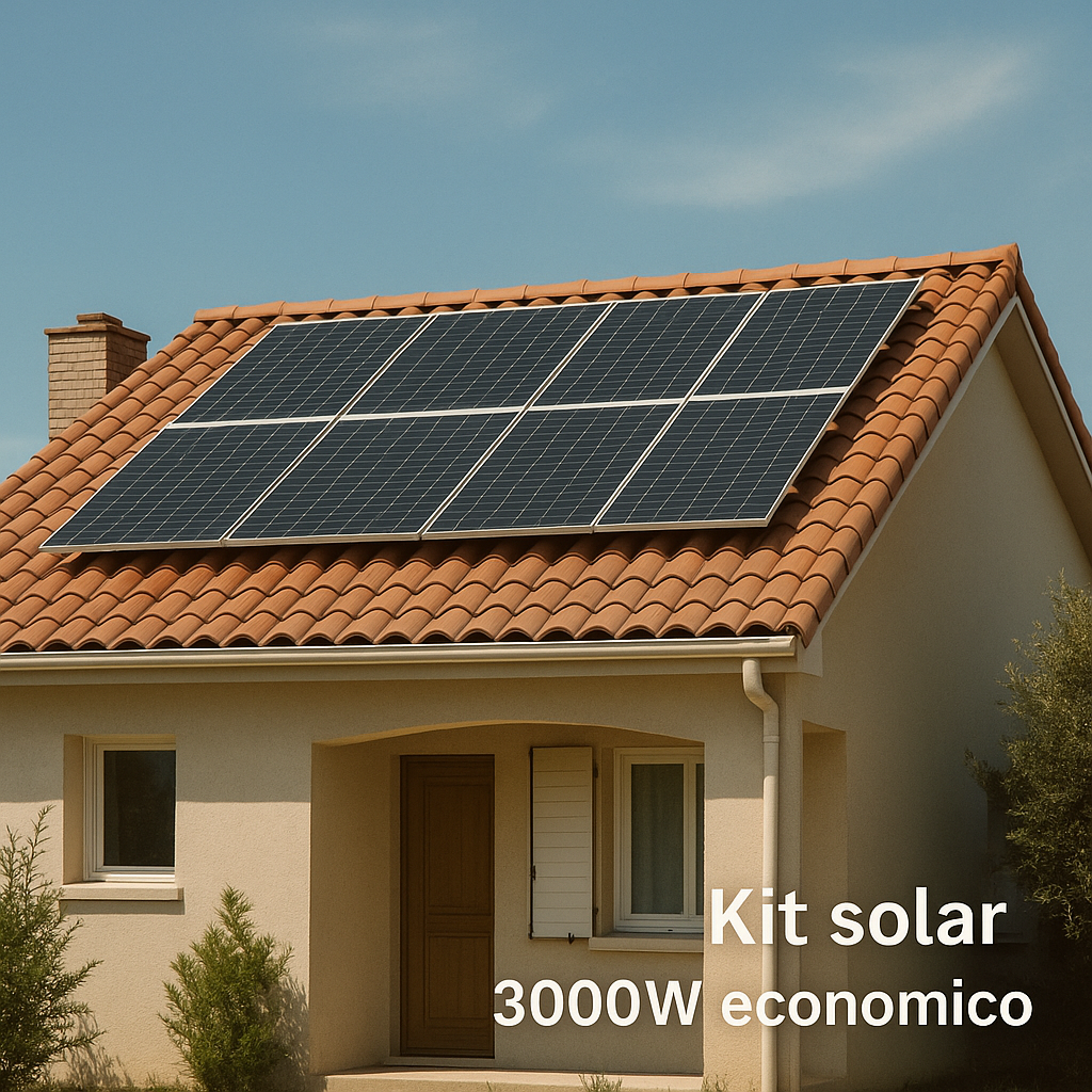 kit solar 3000w economicio