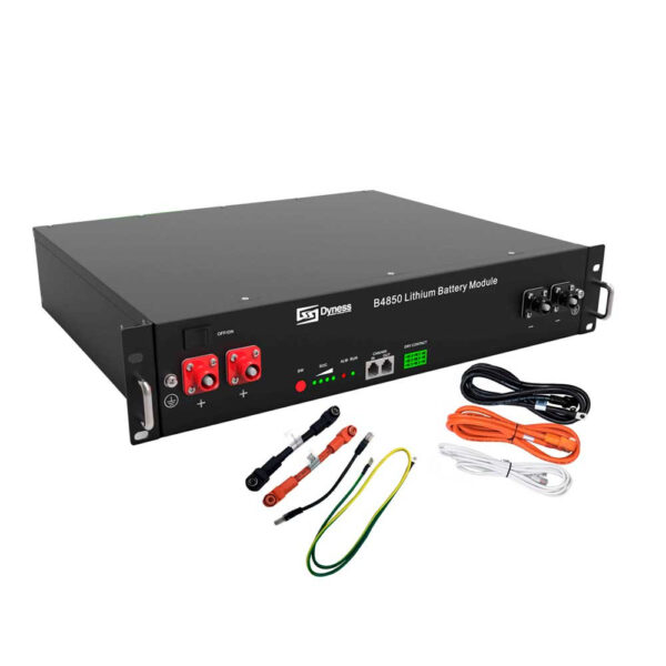 Kit Solar Autoconsumo 48v con Inversor Híbrido Deye y Batería de Litio Dyness (desde 2700w hasta 8000w) - Imagen 3