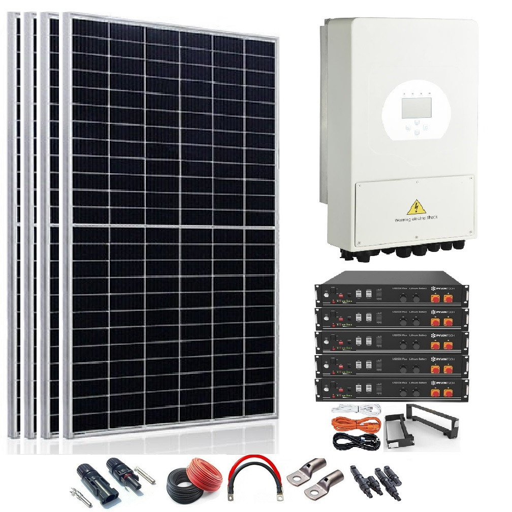 kit solar 48v inversor hibrido