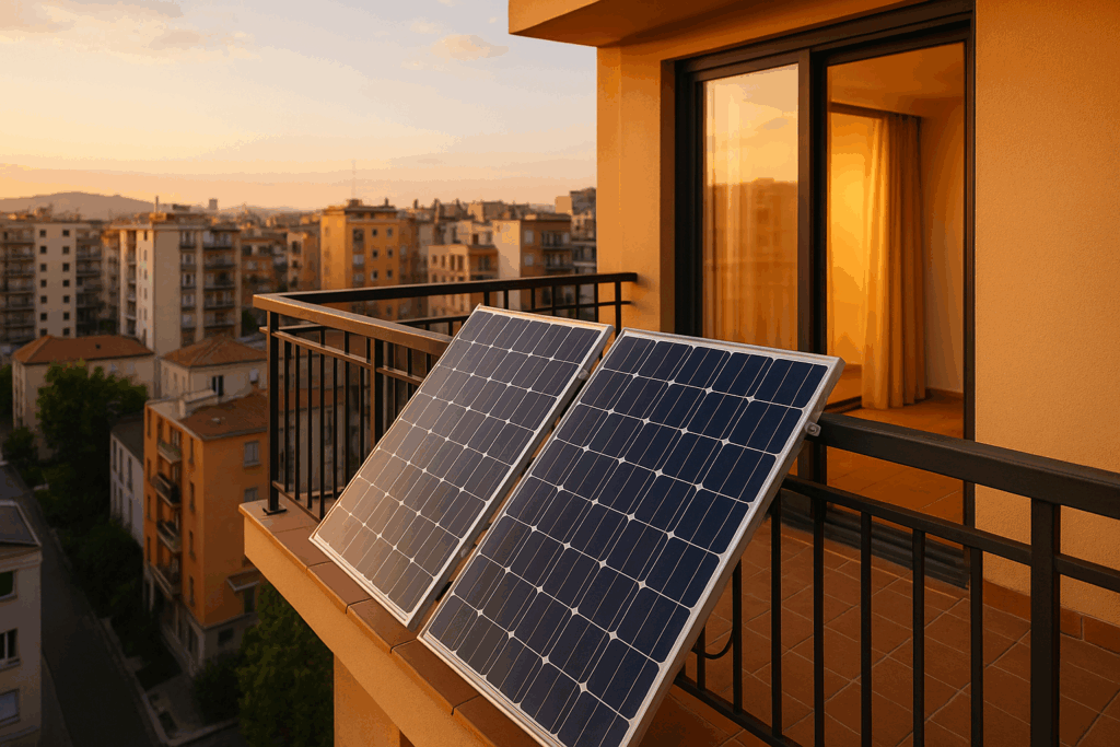 KIT SOLAR PARA BALCON