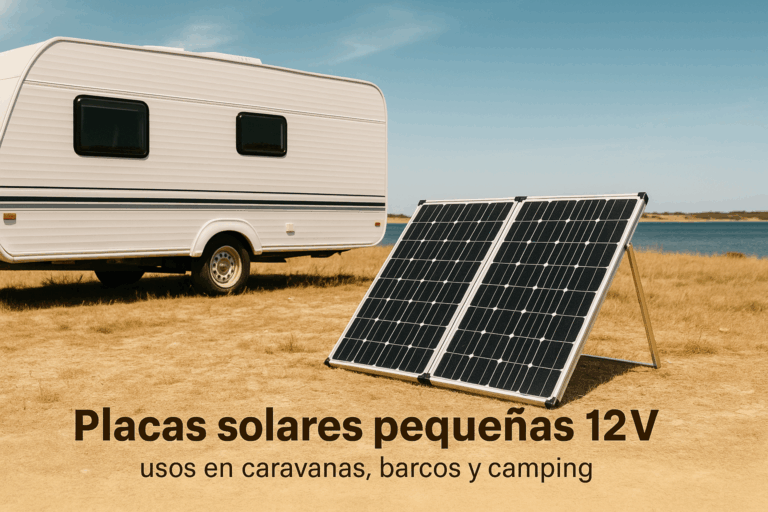 placas solares pequeñas 12v