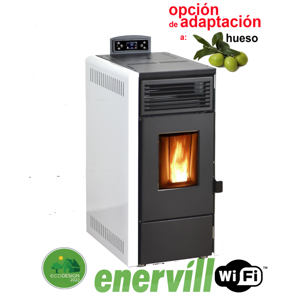 estufa de pellets modelo luna enervill