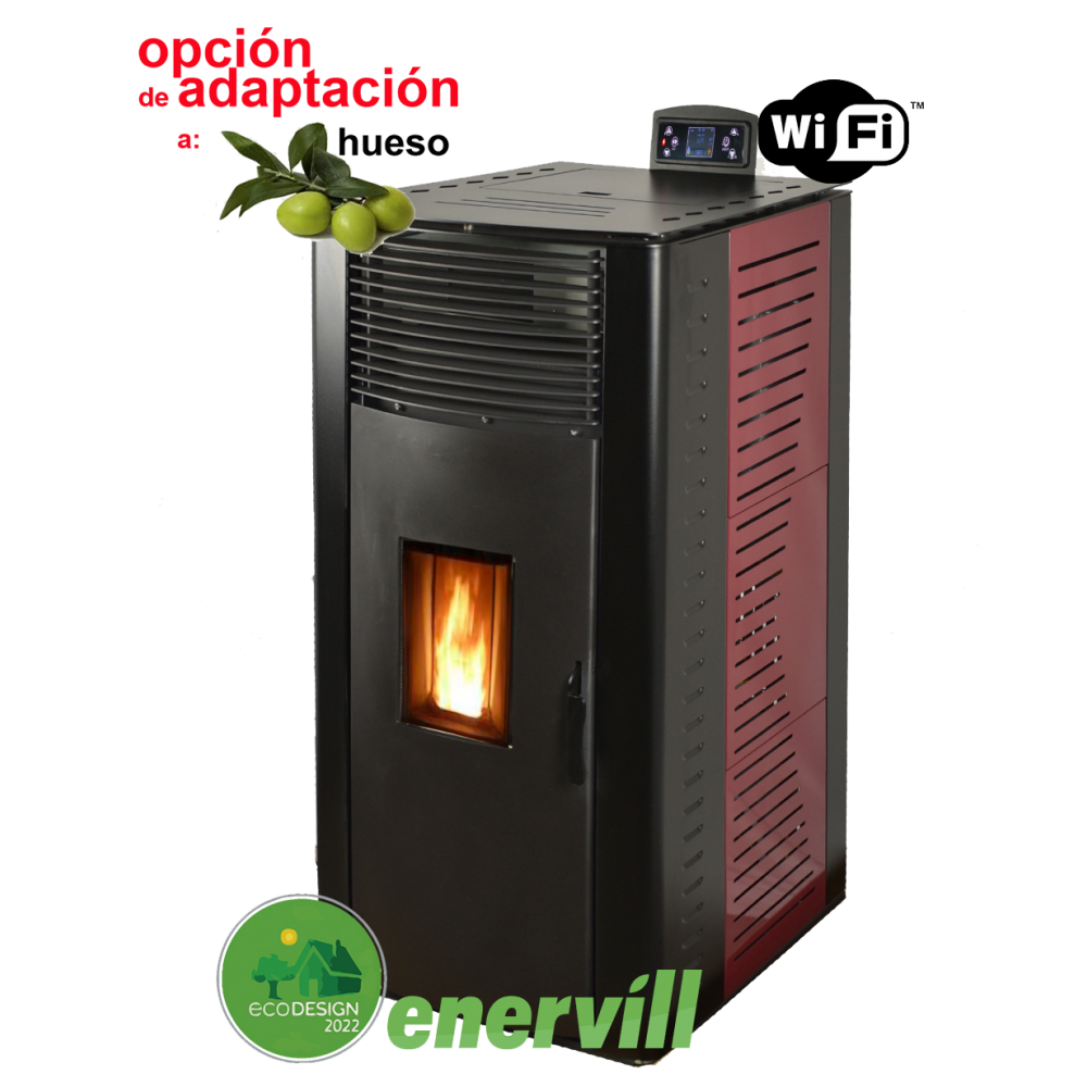 estufa de pellets vulcano