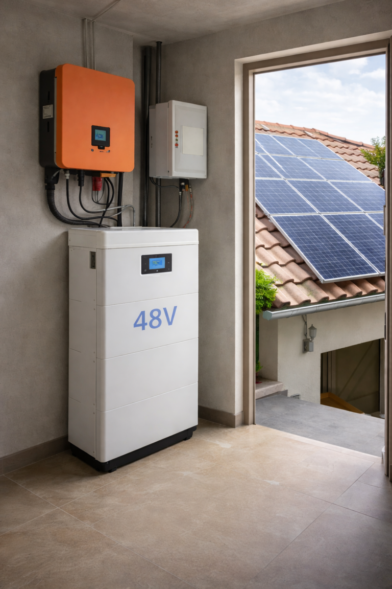 batería solar 48v para autoconsumo residencial