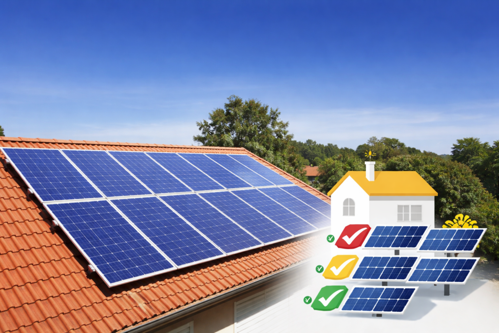 cuantas placas solares necesito