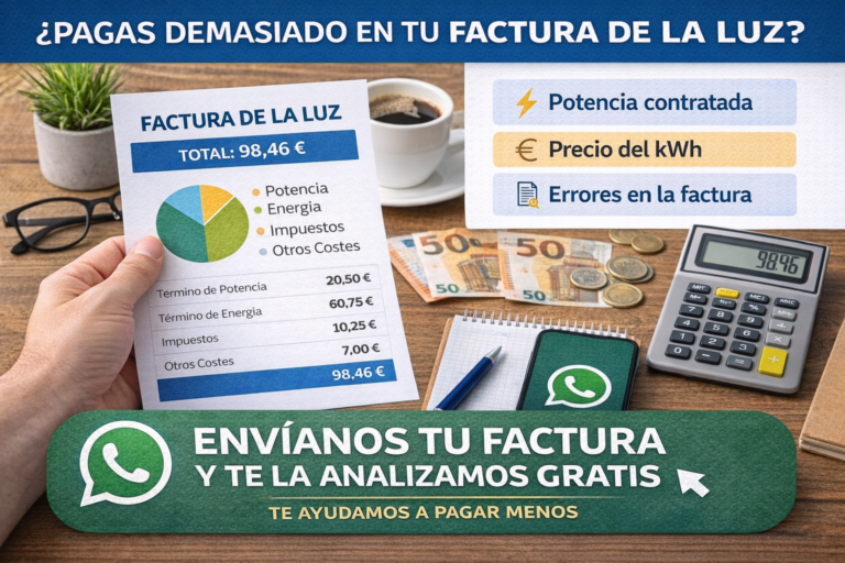 analizar factura de la luz