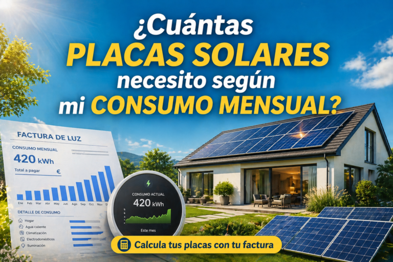 cuantas placas necesito segun mi consumo