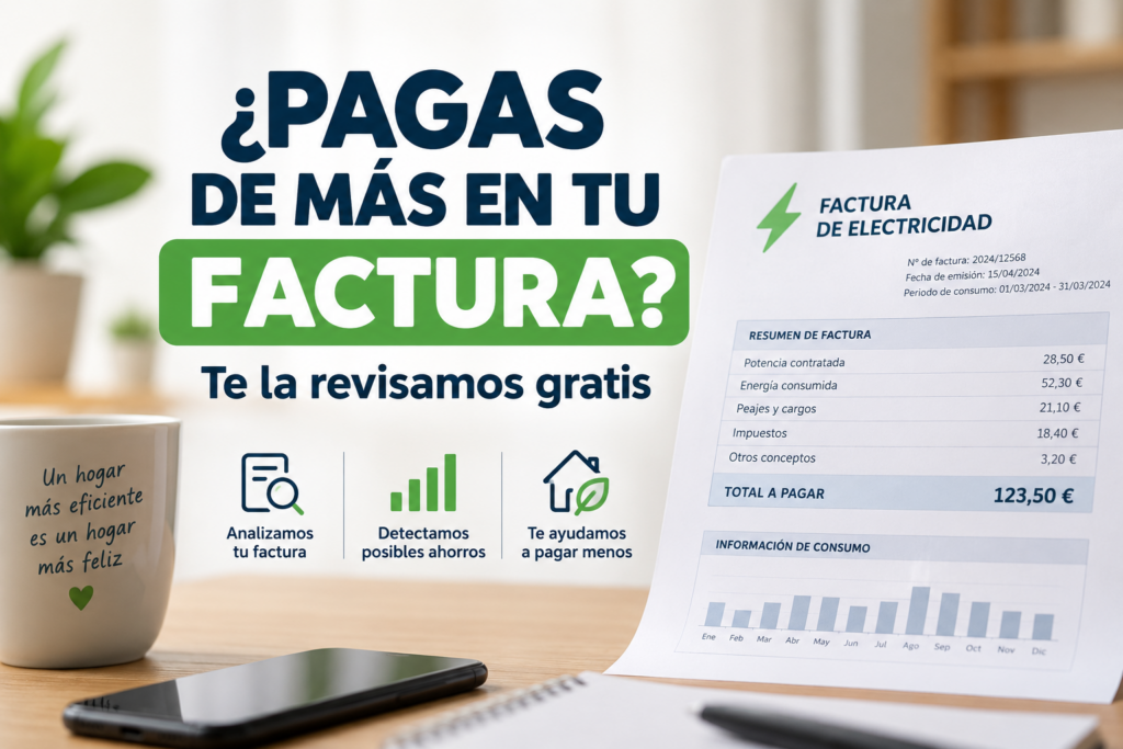 Revisa gratis tu factura eléctrica